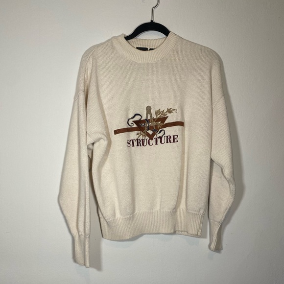 COPY - 80s VTG Crewneck Sweater - Picture 4 of 9